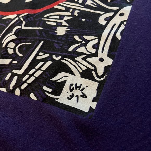 Nike Toronto Raptors x Chiale Collab Purple T (L) - Picture 3 of 5